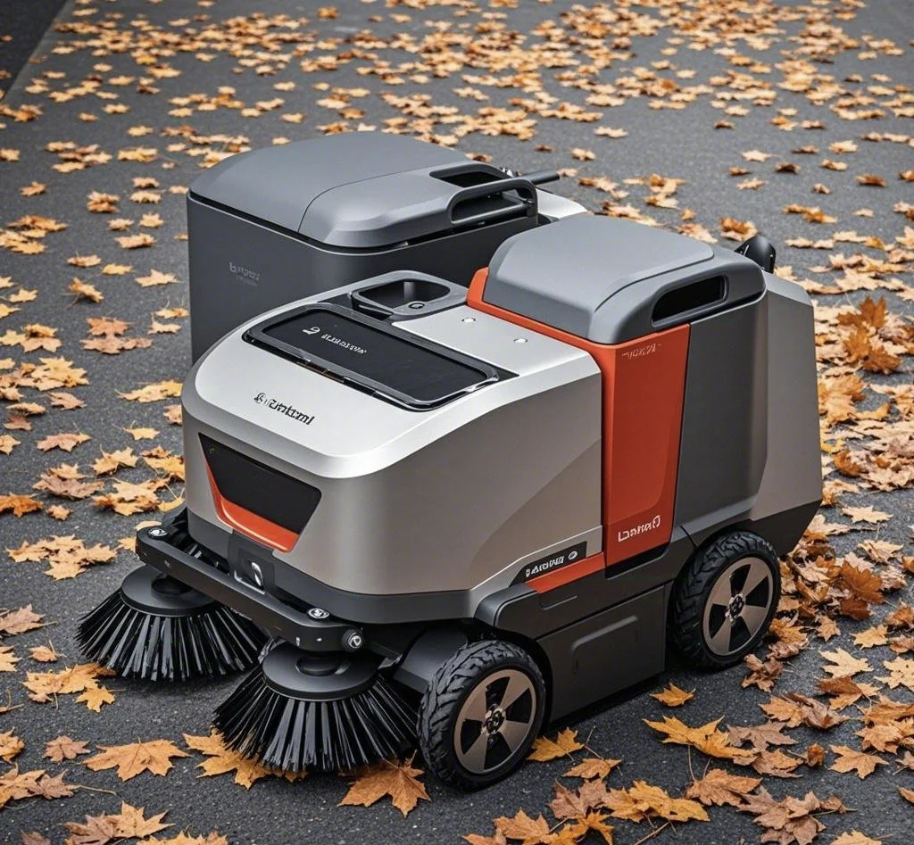 概念落叶收集降解一体车:再生让生活更美好