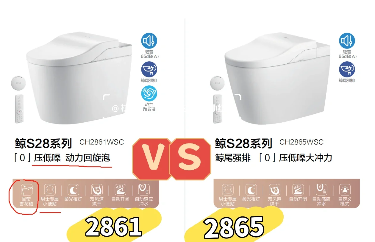 选择题：松下鲸S28系列智能马桶