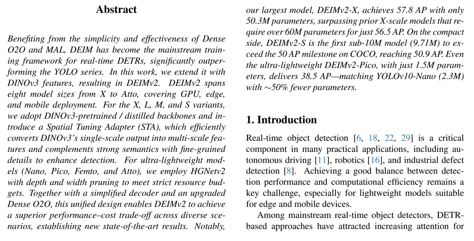 检测新王炸,DEIMv2参数少一半,再别提YOLO