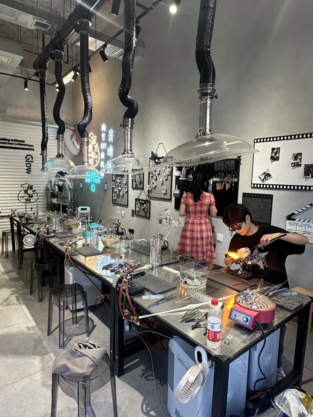 ?景德镇坠好玩的是烧玻璃…