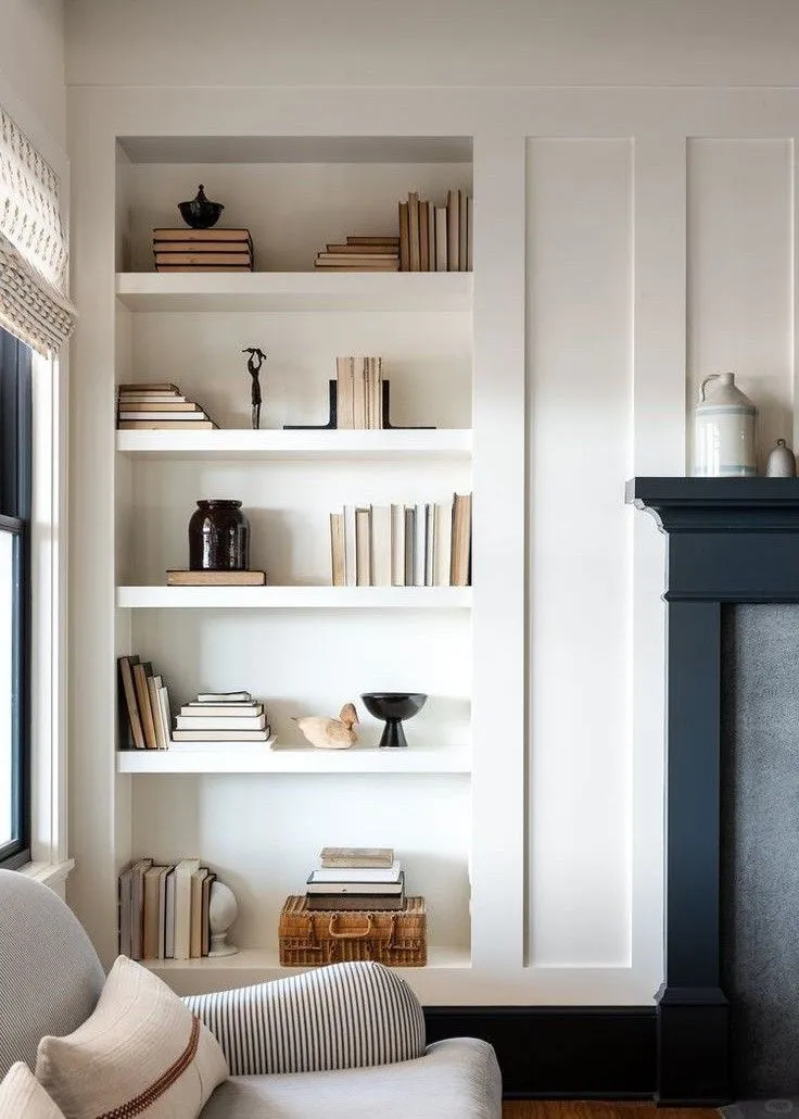 参考图合辑-柜子装饰品摆法参考