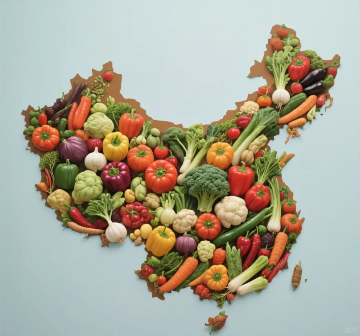 中国蔬菜地图大揭秘！每个省份专属的「菜篮