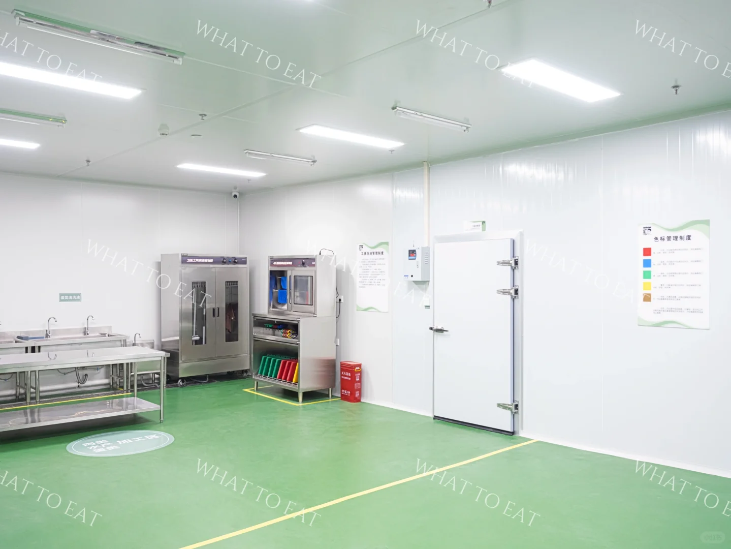 2000㎡中央厨房长这样！太干净了不像做饭的！