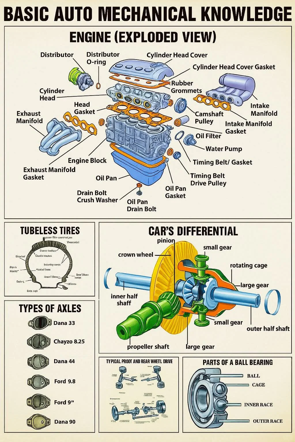汽车发动机知识