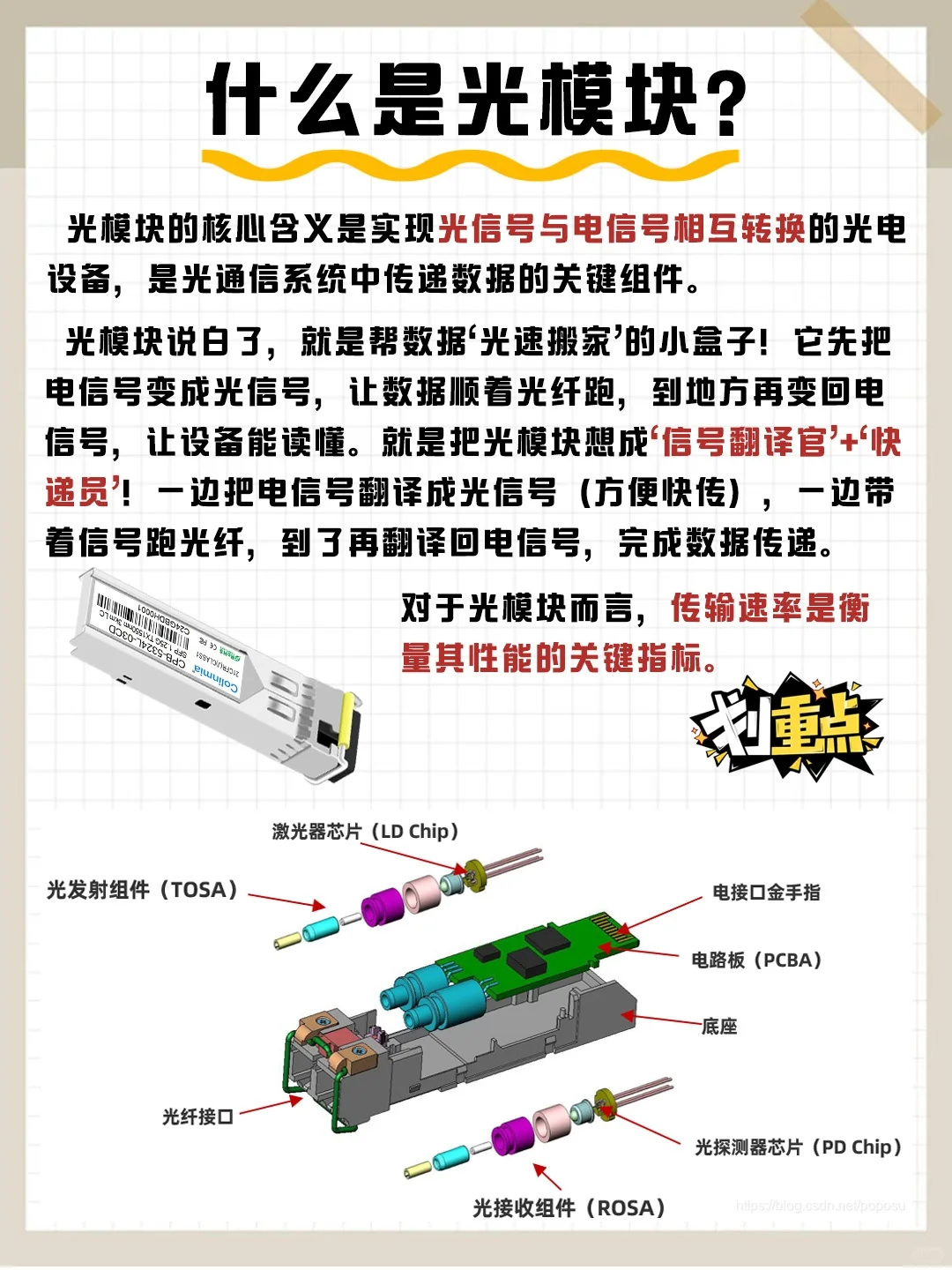 光模块不难懂 大白话带你了解
