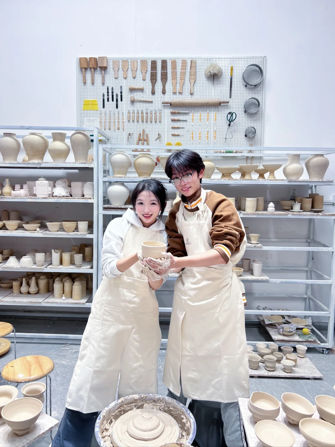 超适合情侣约会的陶艺DIY工作室