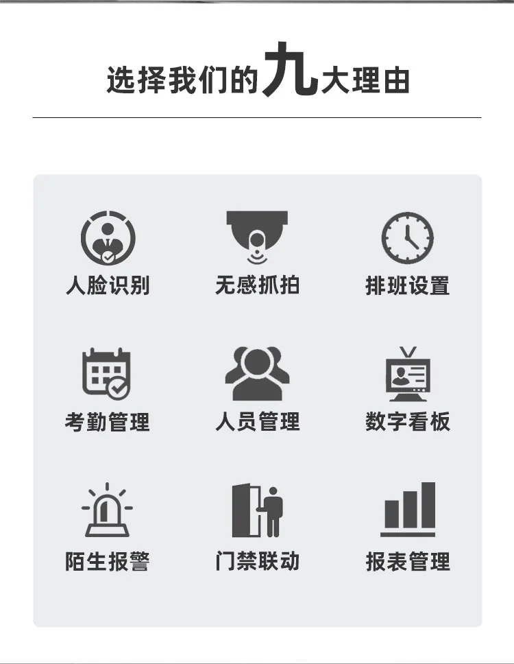 普通监控摄像头就可以实现AI考勤管理