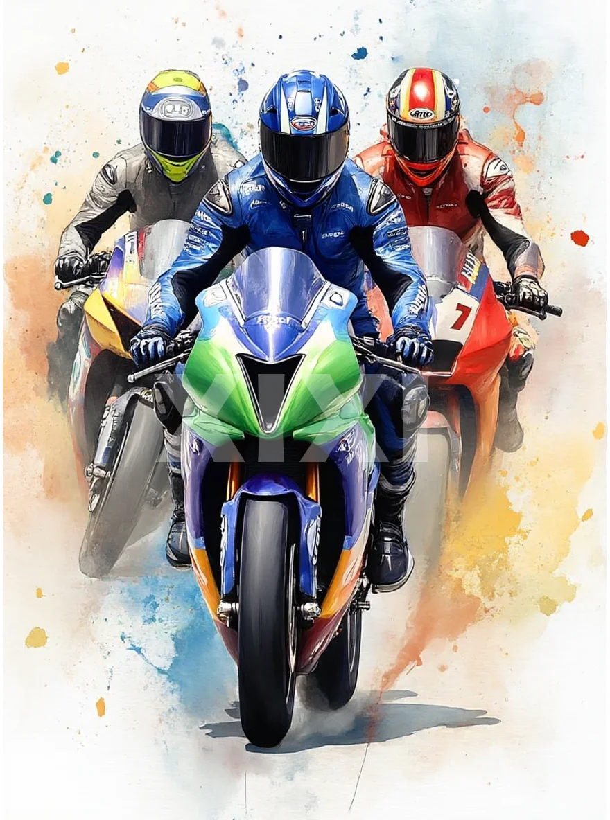 摩托车元素印花，硬核潮酷感拉满！