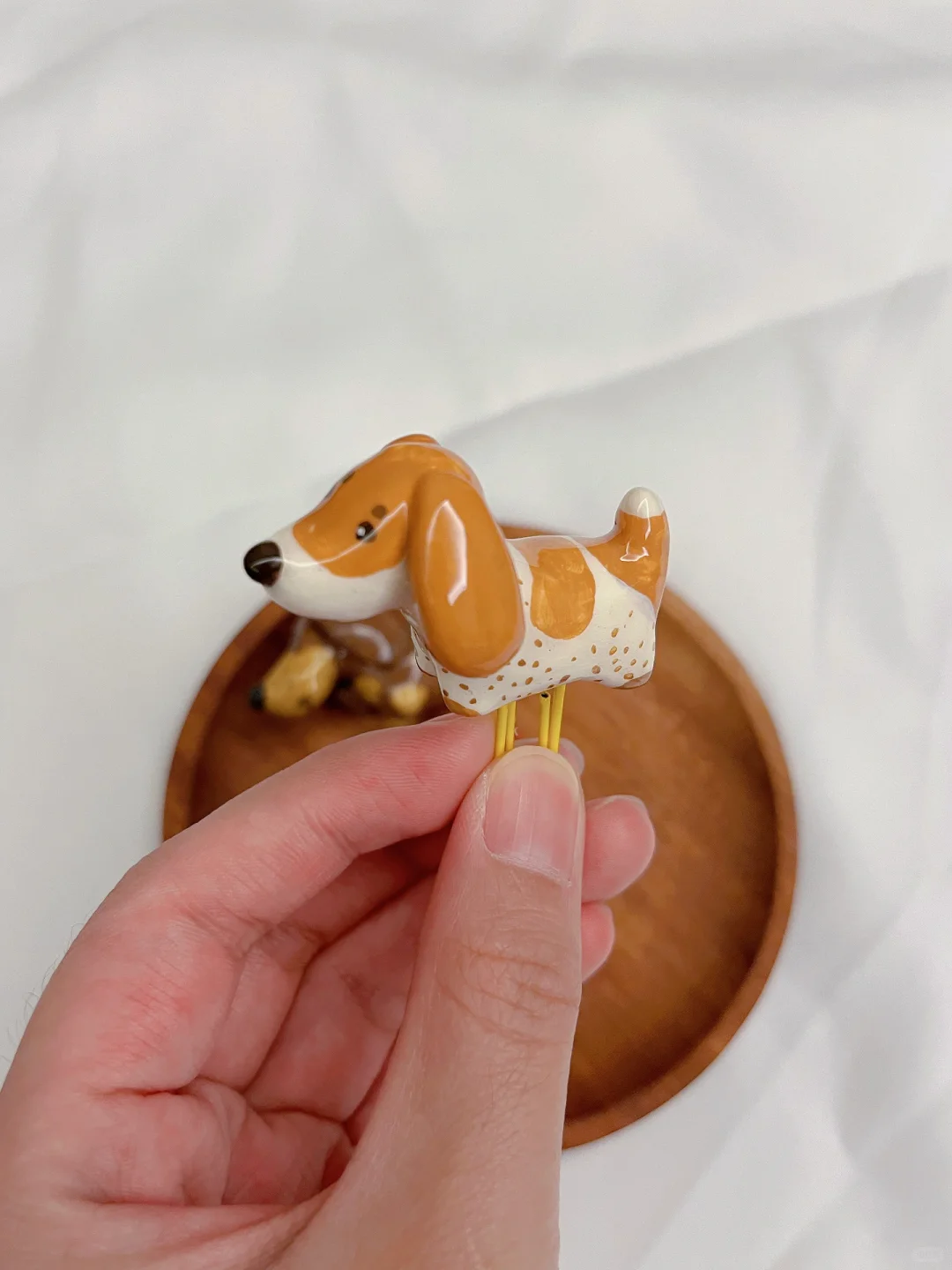 石塑粘土｜✨狗狗书签，萌化你的心～（附教程)