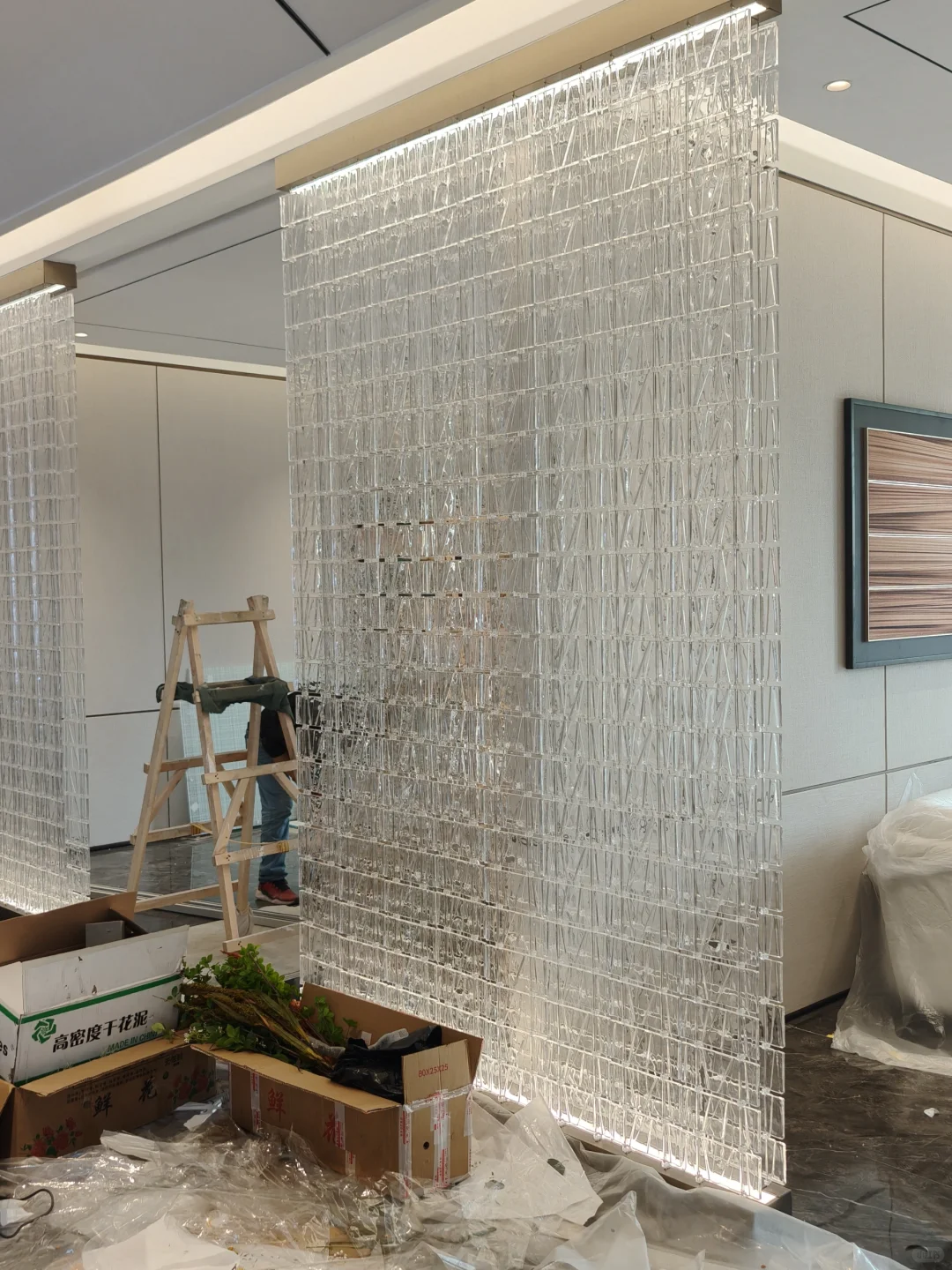 玻璃砖也可以当隔断么？