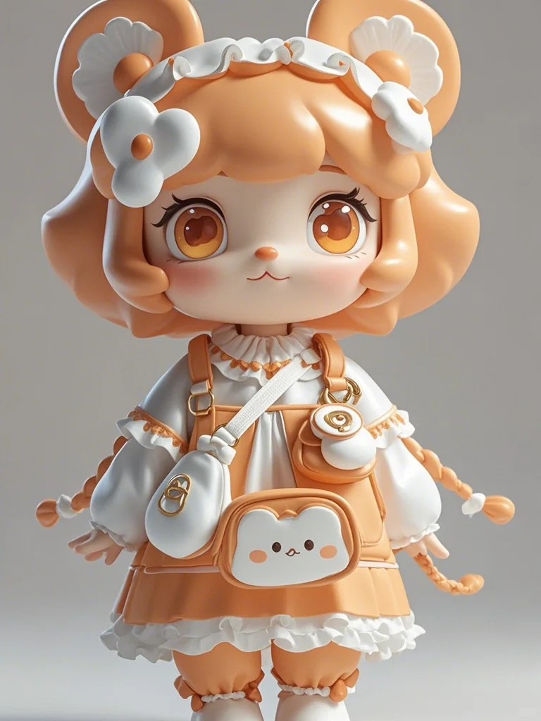 潮玩手办，来个老板把这个图片做成娃吧