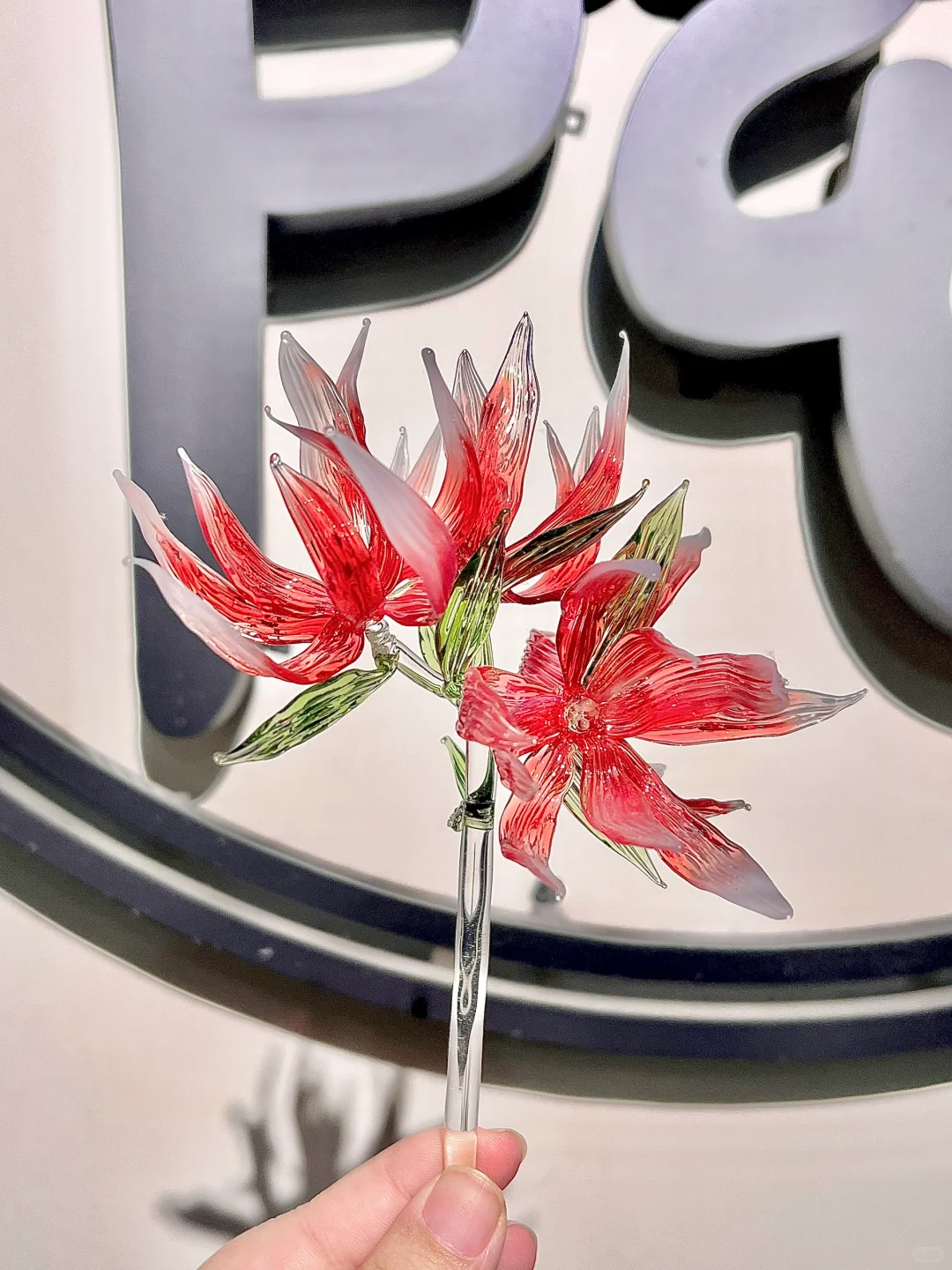 在苏州体验烧玻璃啦！真的好美呀