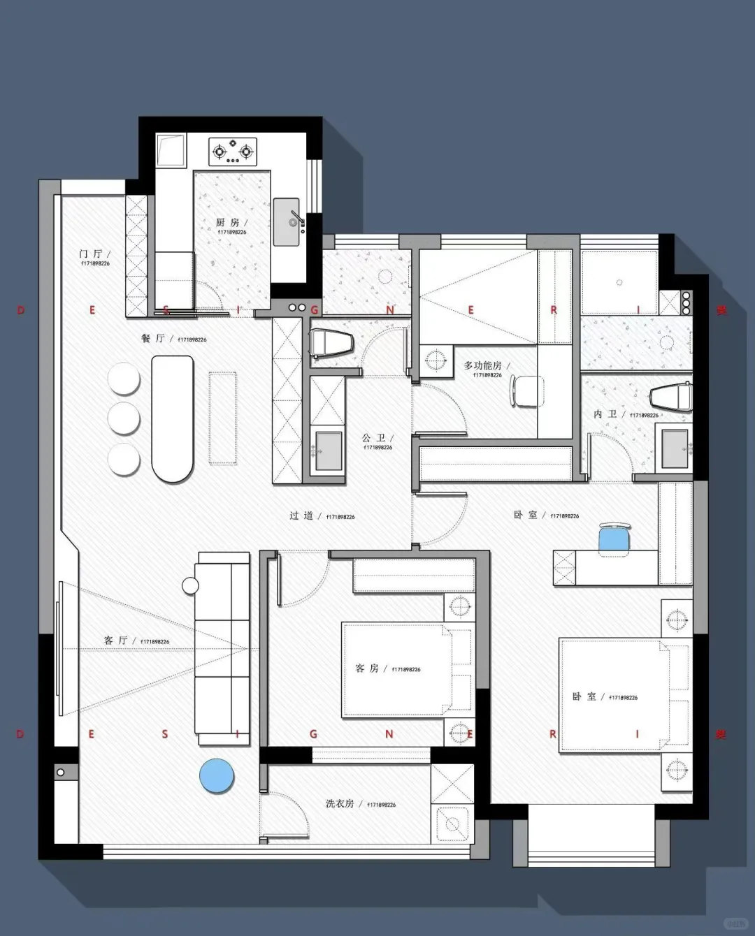 ?户型改造魔法｜同一户型9种方案