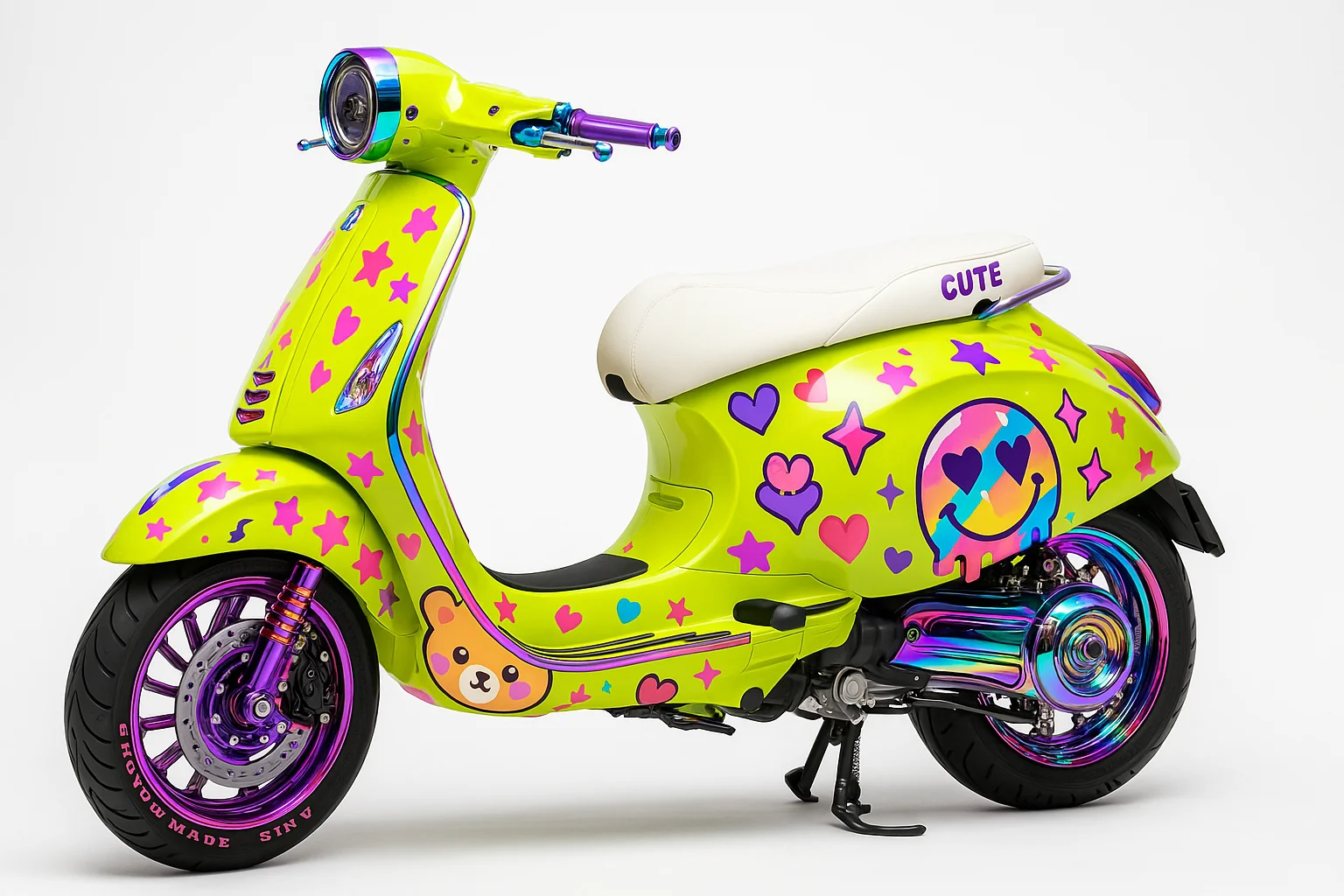 ?小摩托疯狂改造计划：可爱到犯规！