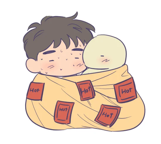 喜欢和?裹在一起的小蛇?>?<