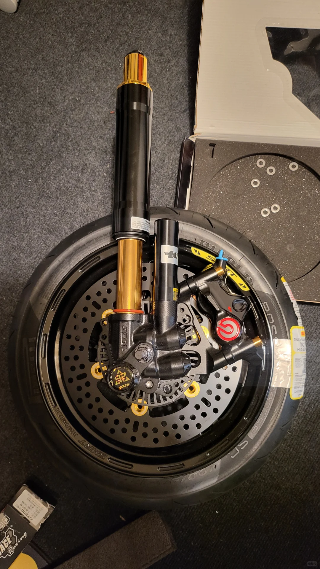 电驴的配件东拼西凑差不多了