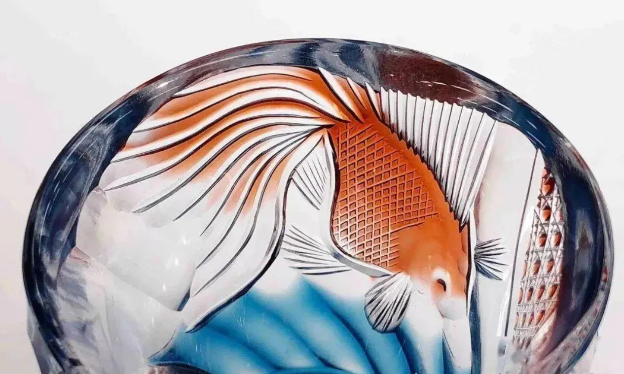 一只杯子能卖1万？玻璃界浮世绘江户切子