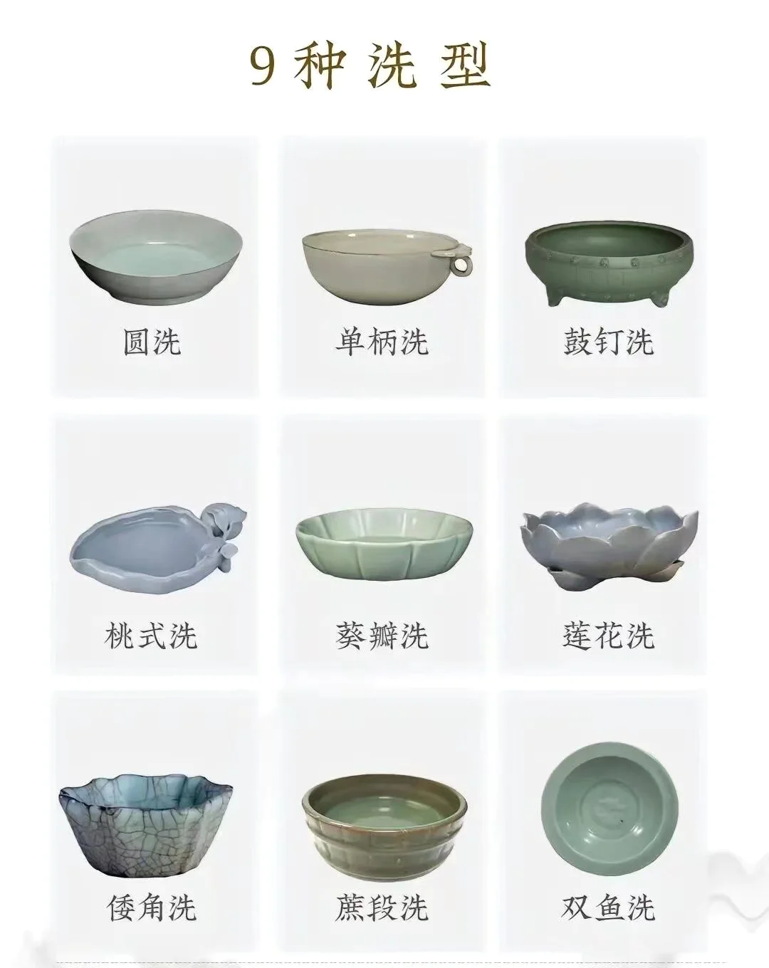 全面盘点陶瓷25种瓶型、45种壶型等…