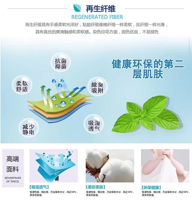 今天来分享一个夏天常用面料：再生纤维