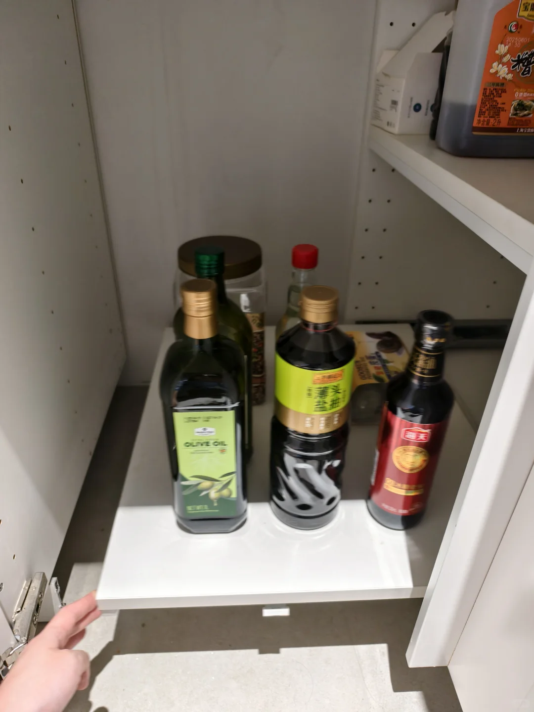 宜家推车调味料收纳，转角柜的完美方案