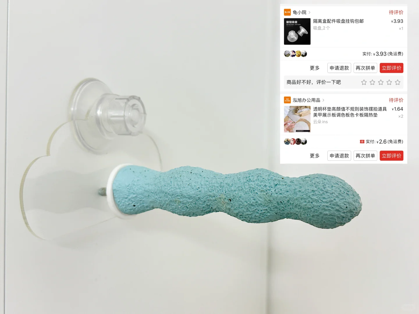 给鹦鹉做网上超火的吸盘站棍