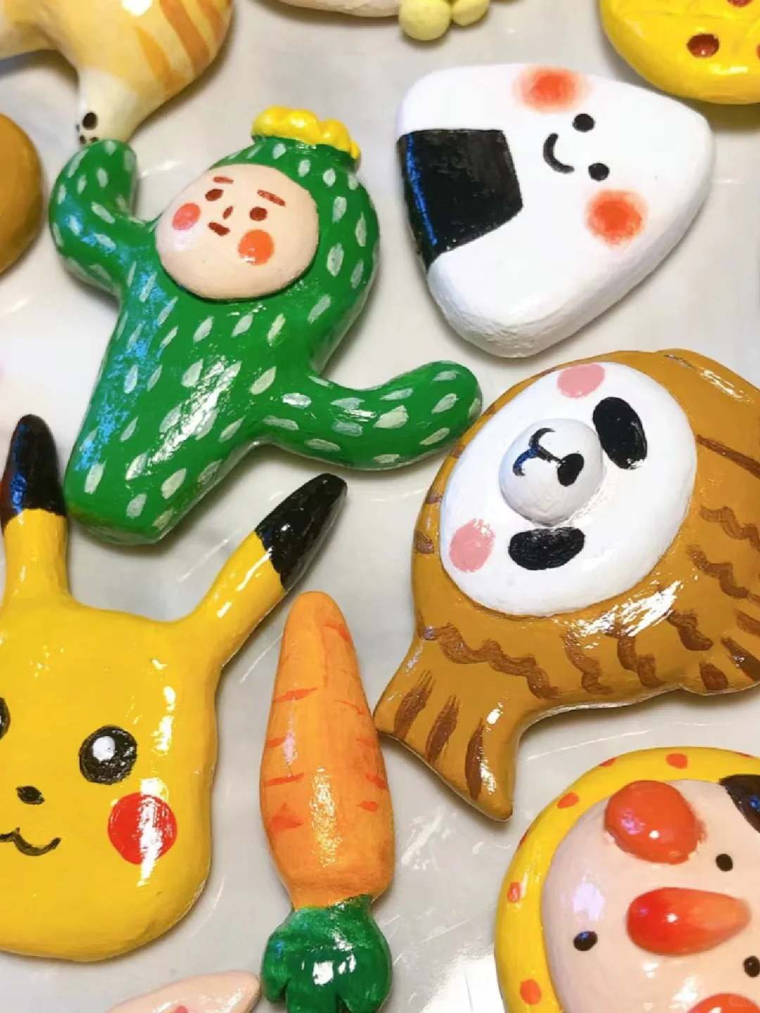 最近石塑粘土好像很火