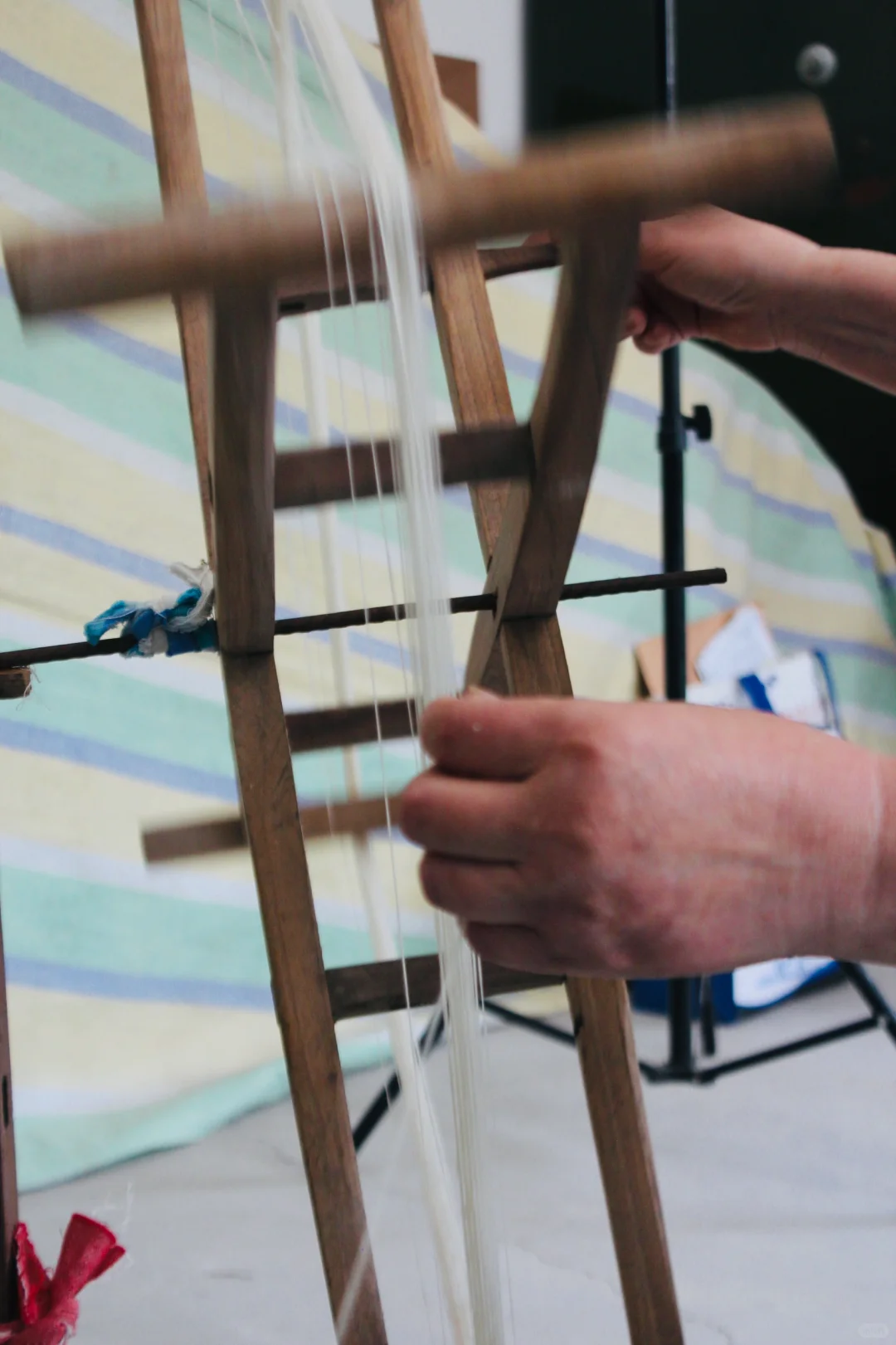 传统手工艺课程 - 鲁锦织造课程 Day:2