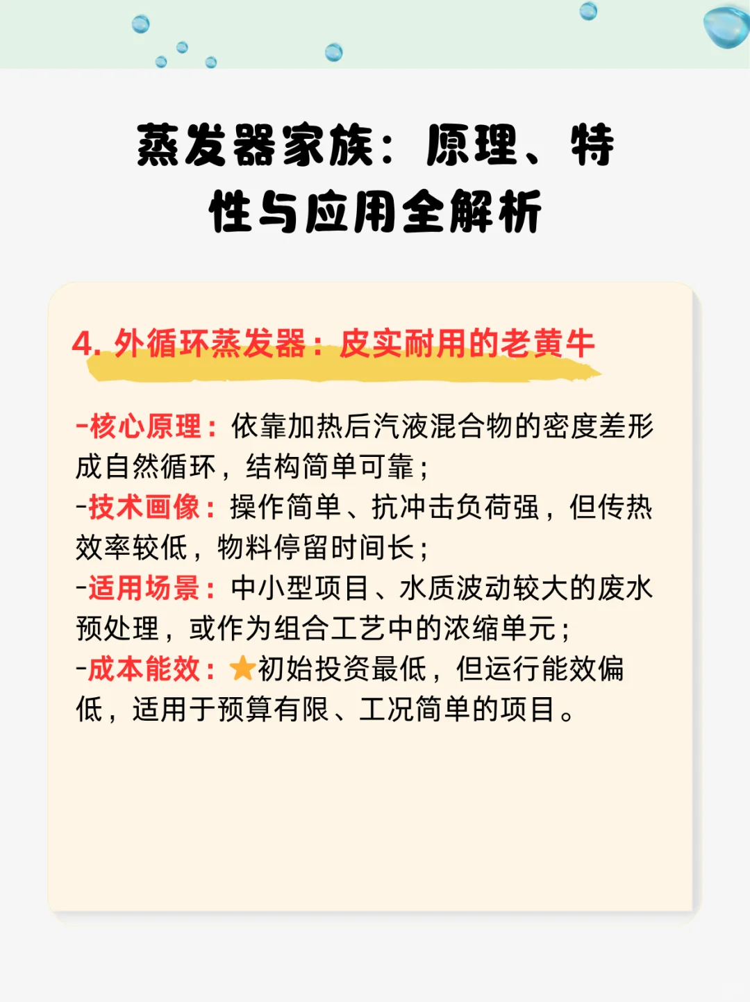 蒸发器家族:原理、特性与应用全解析
