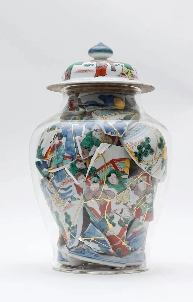 外网素材：玻璃和陶瓷材料相遇