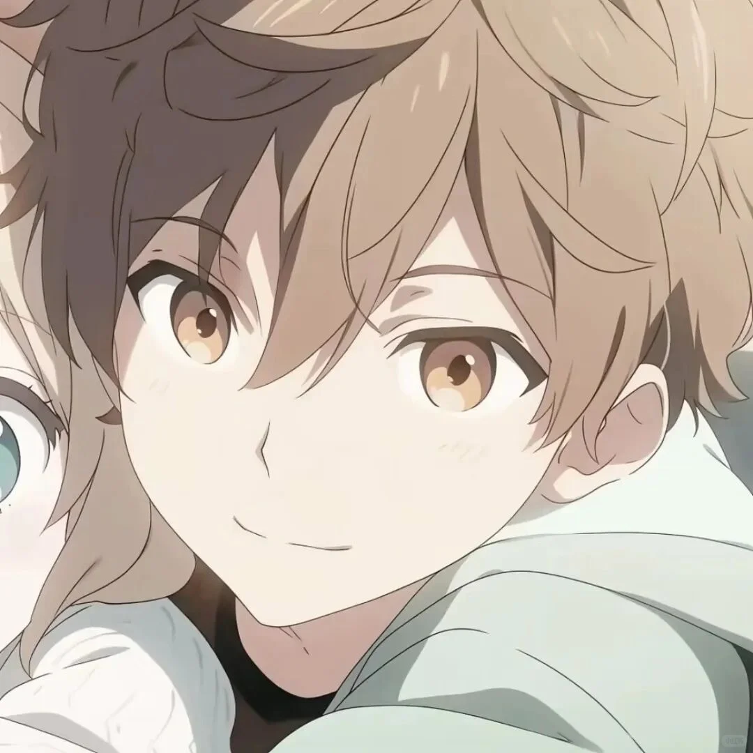 浪漫情头｜发丝缠过晚风里