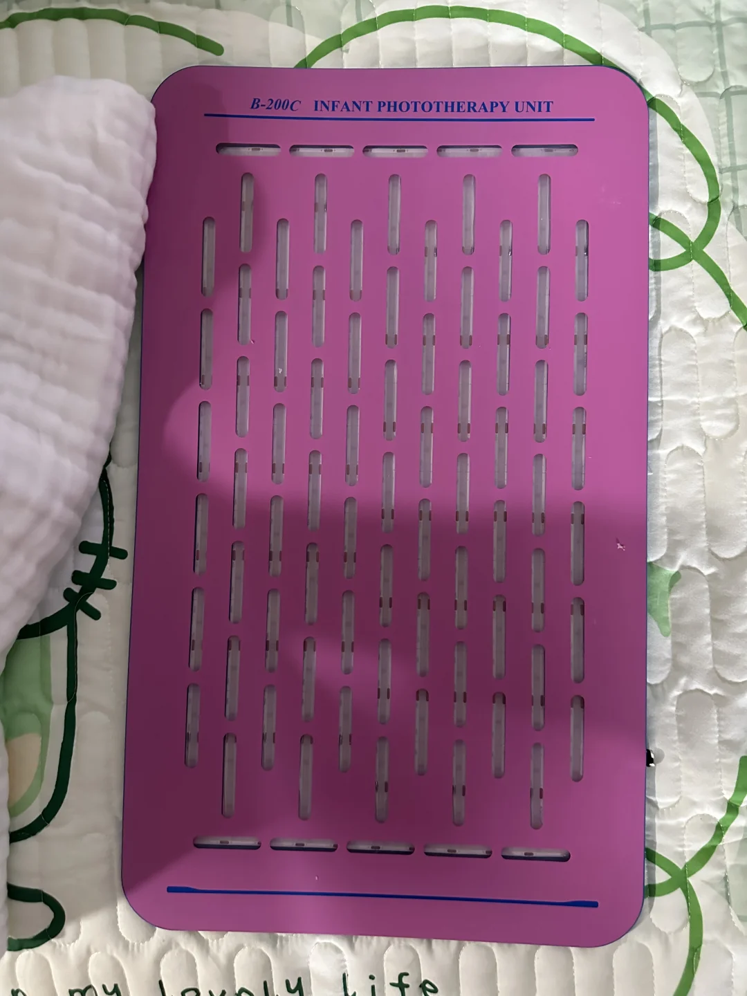 医小租-蓝光毯黄疸检测仪打卡第一天