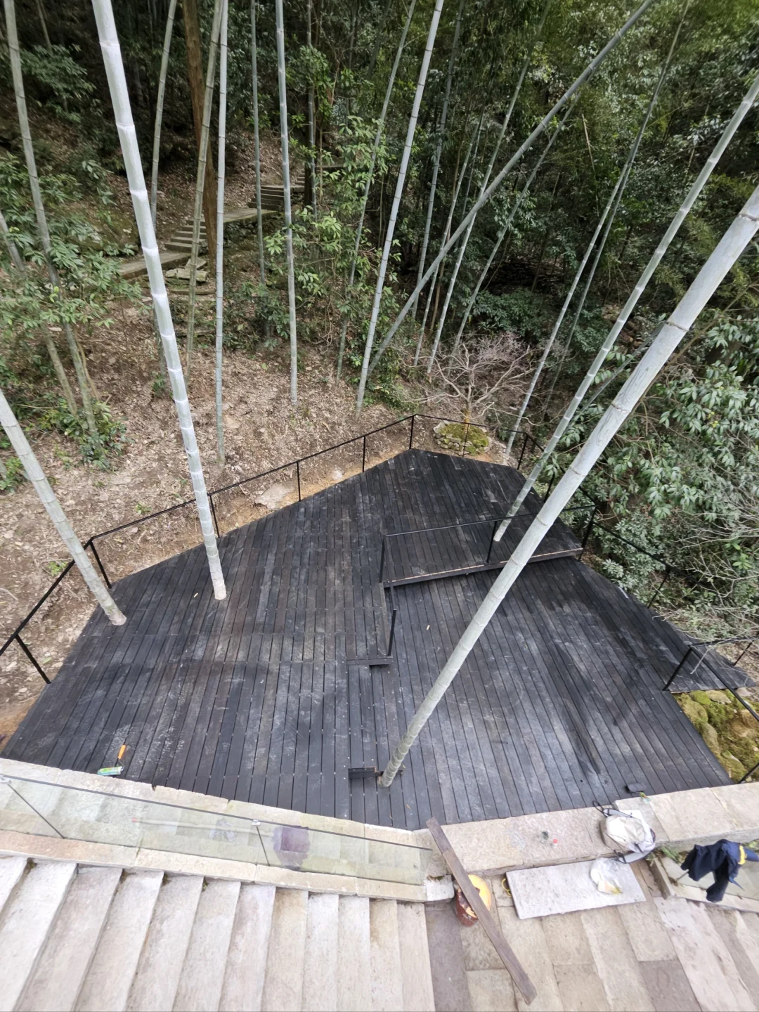 户外重竹木地板案例