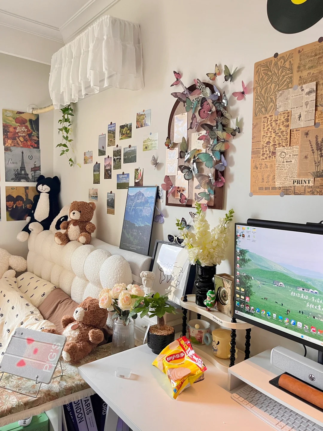 讲真 房间丑的话可以试试这个方法…