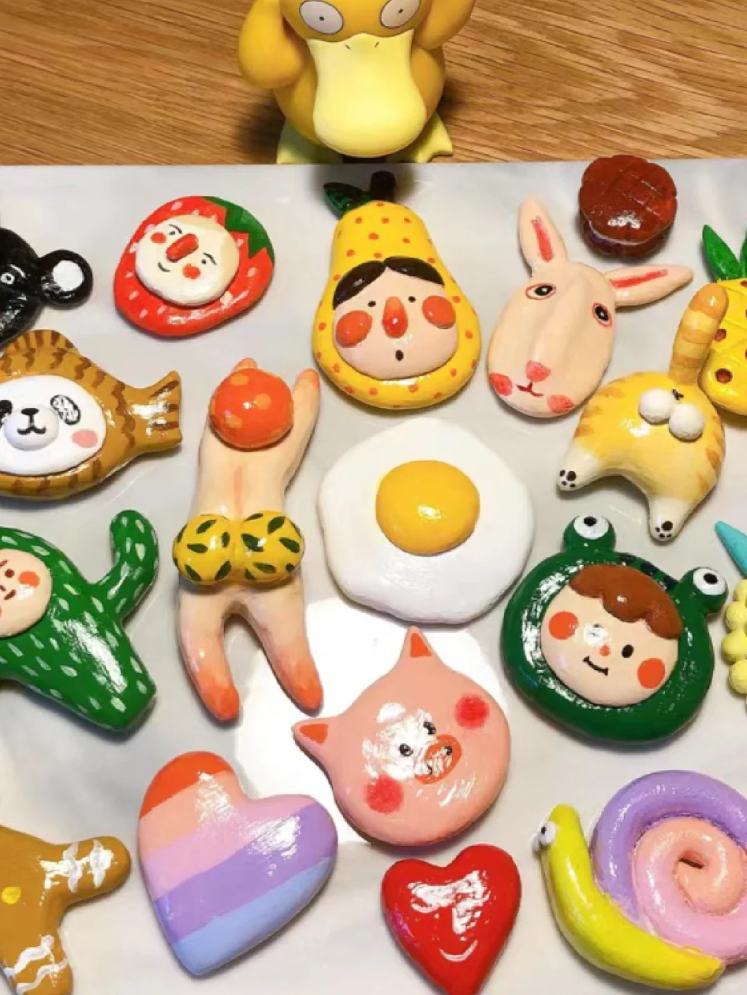 最近石塑粘土好像很火