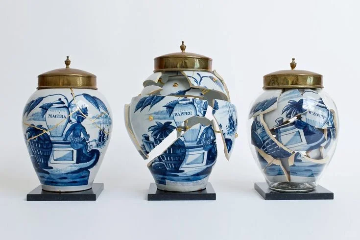 外网素材：玻璃和陶瓷材料相遇