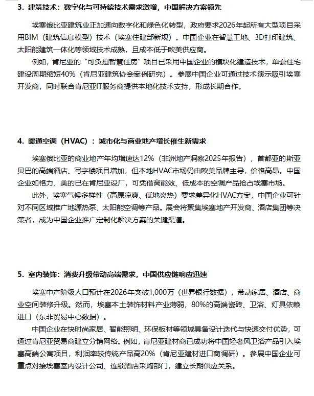 26年埃塞俄比亚五大行业展Big5(二)