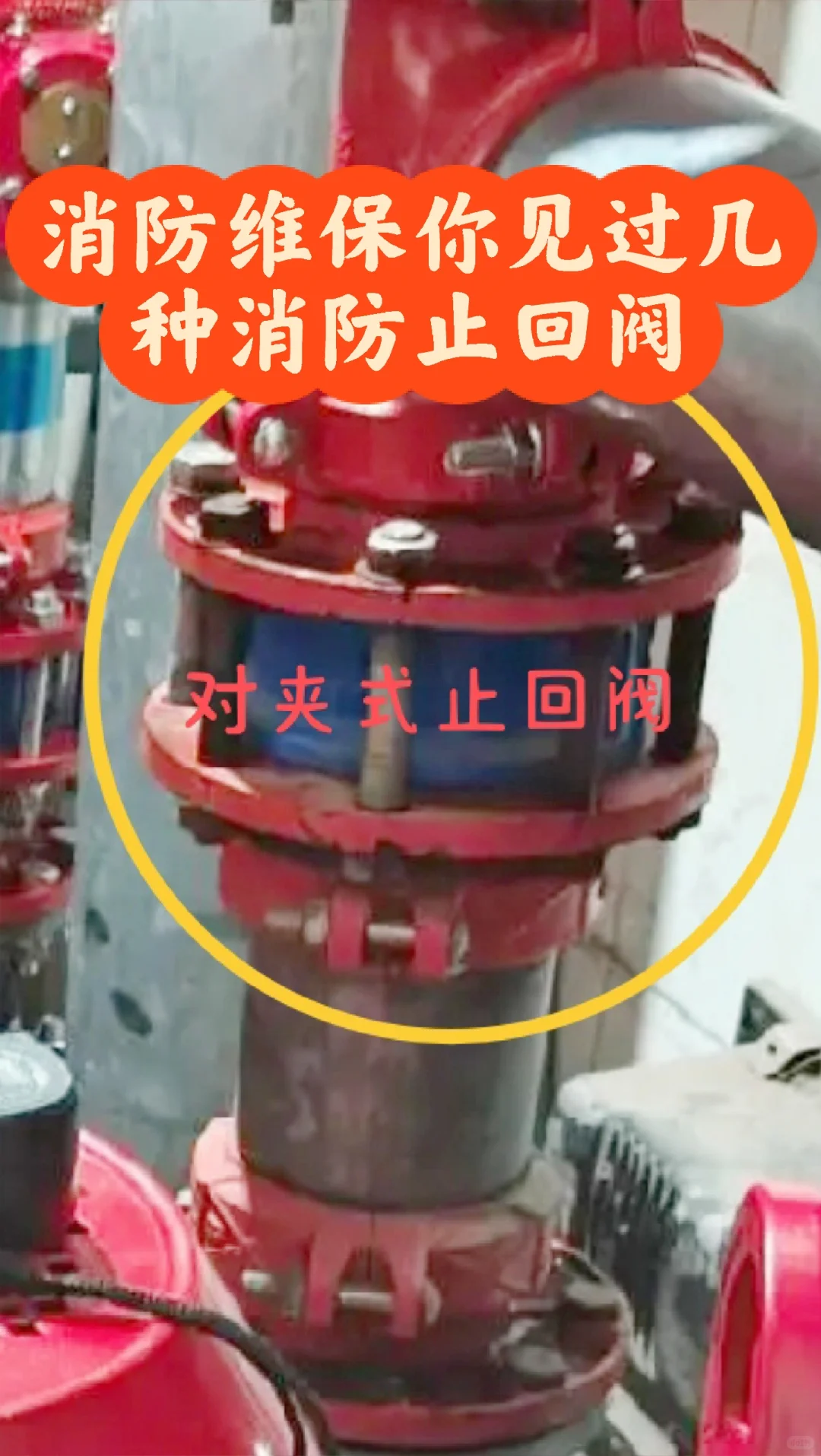 消防泵房维保你见过几种消防止回阀