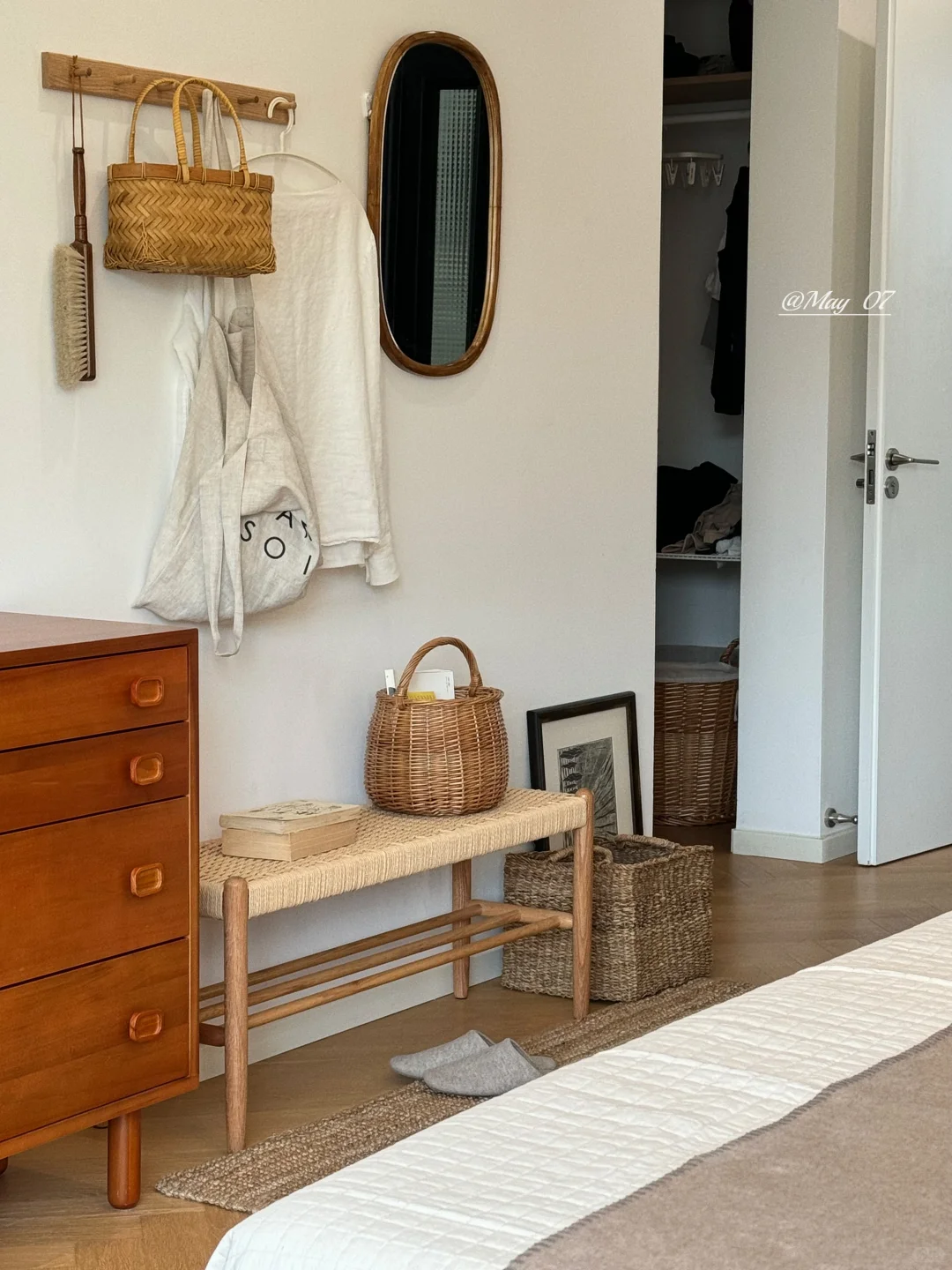 卧室这样布置真的很美☕️