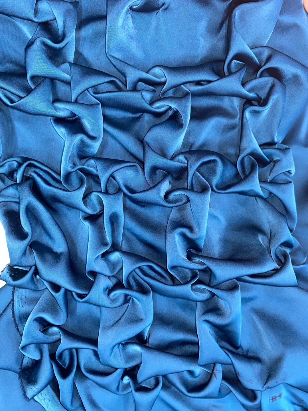 面料改造｜肌理褶皱