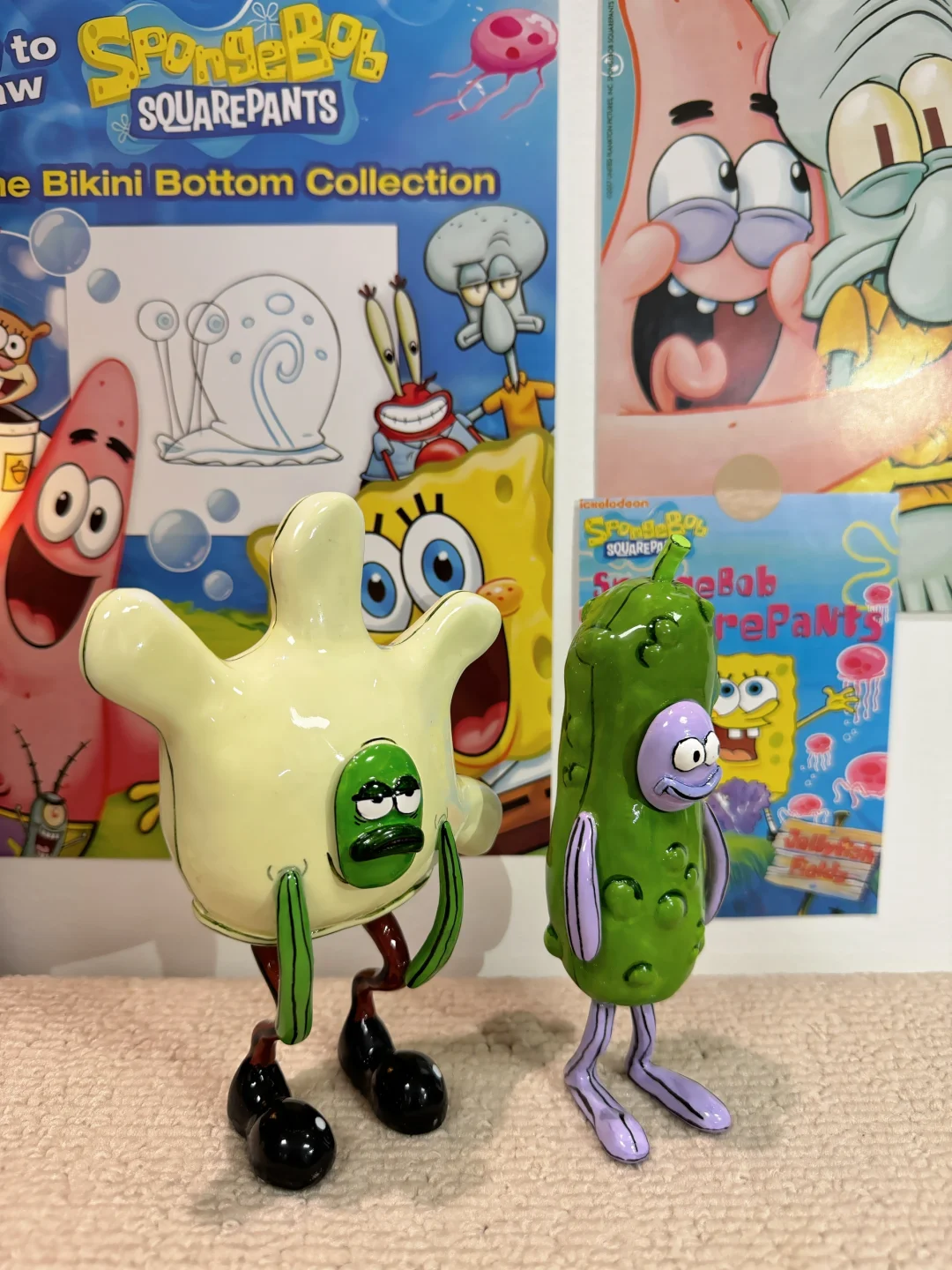 石塑黏土 | 海绵宝宝路人鱼系列