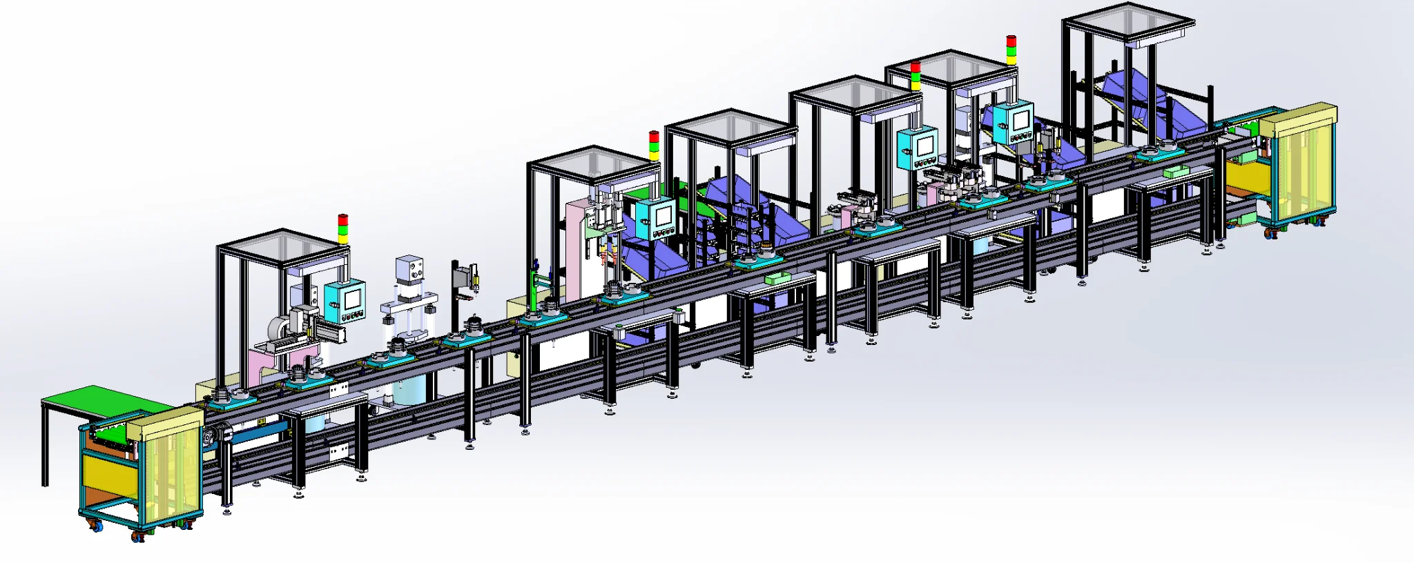 发电机总成自动装配线设计