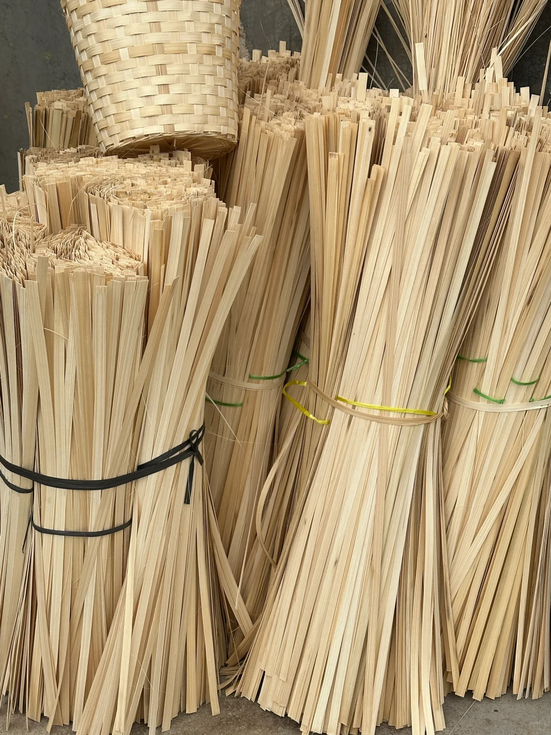 竹制品材料加工