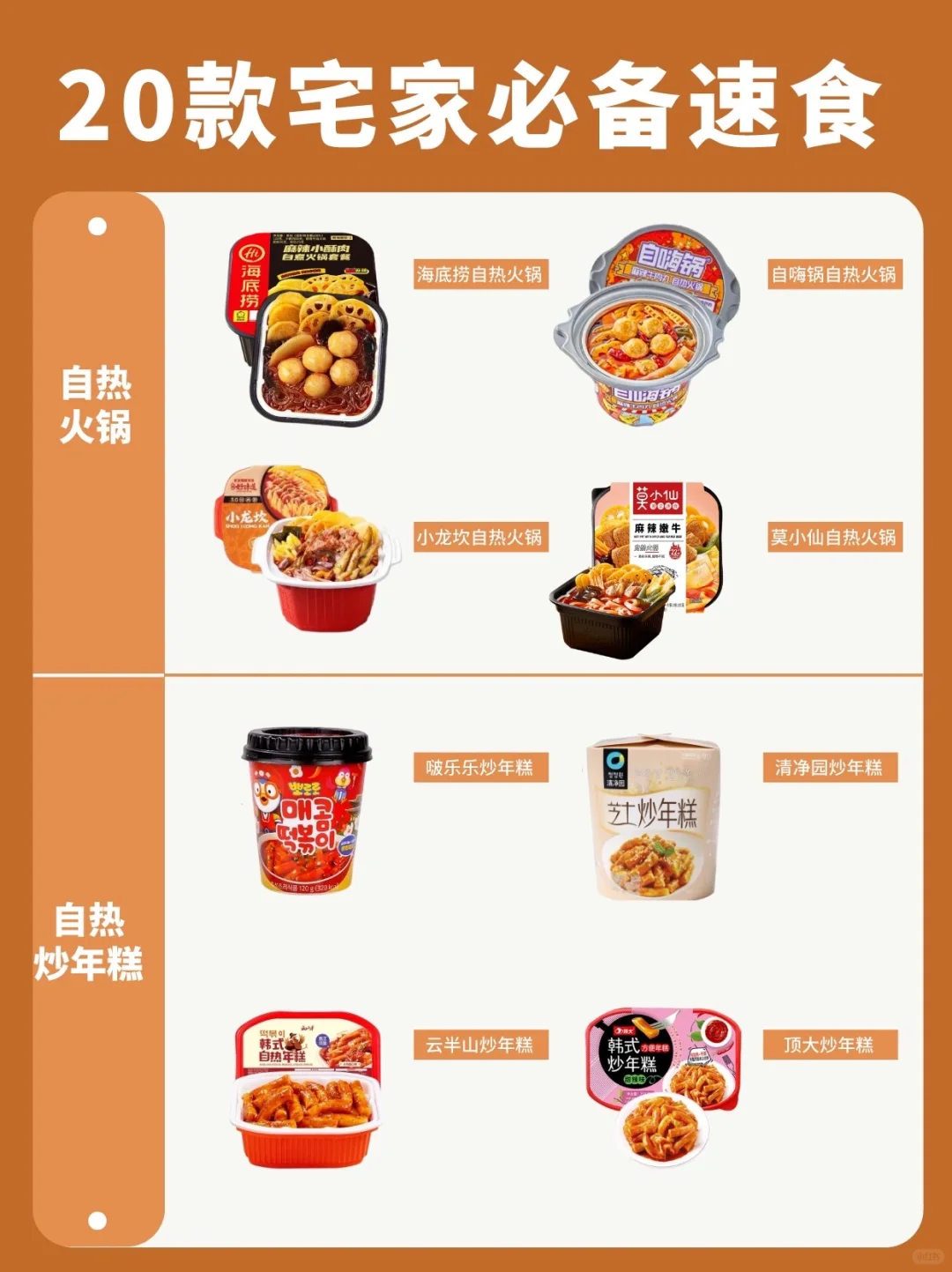 20款宅家必备速食大公开！再也不用点外卖