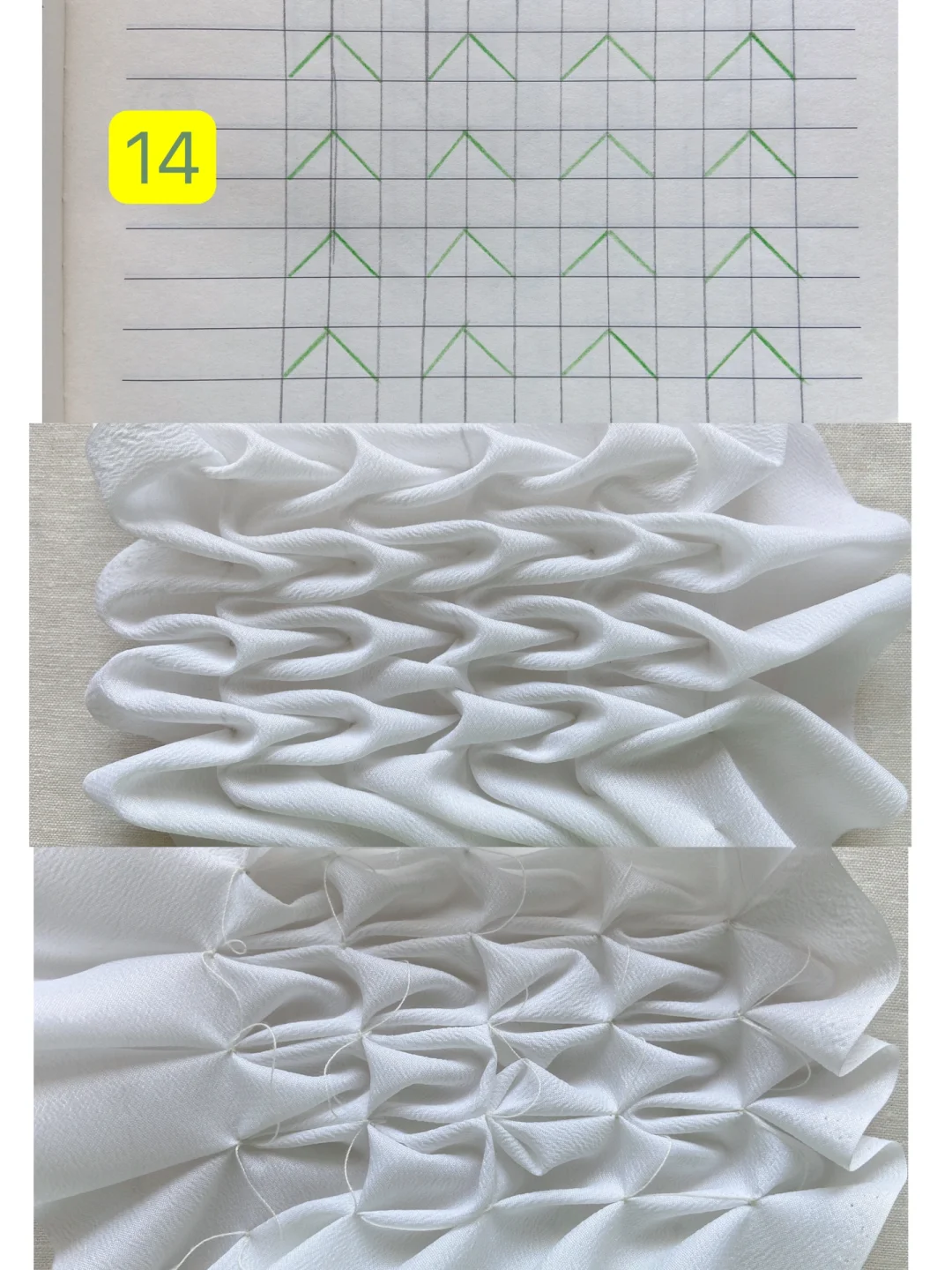 面料再造系列～肌理褶皱（11～20）总结