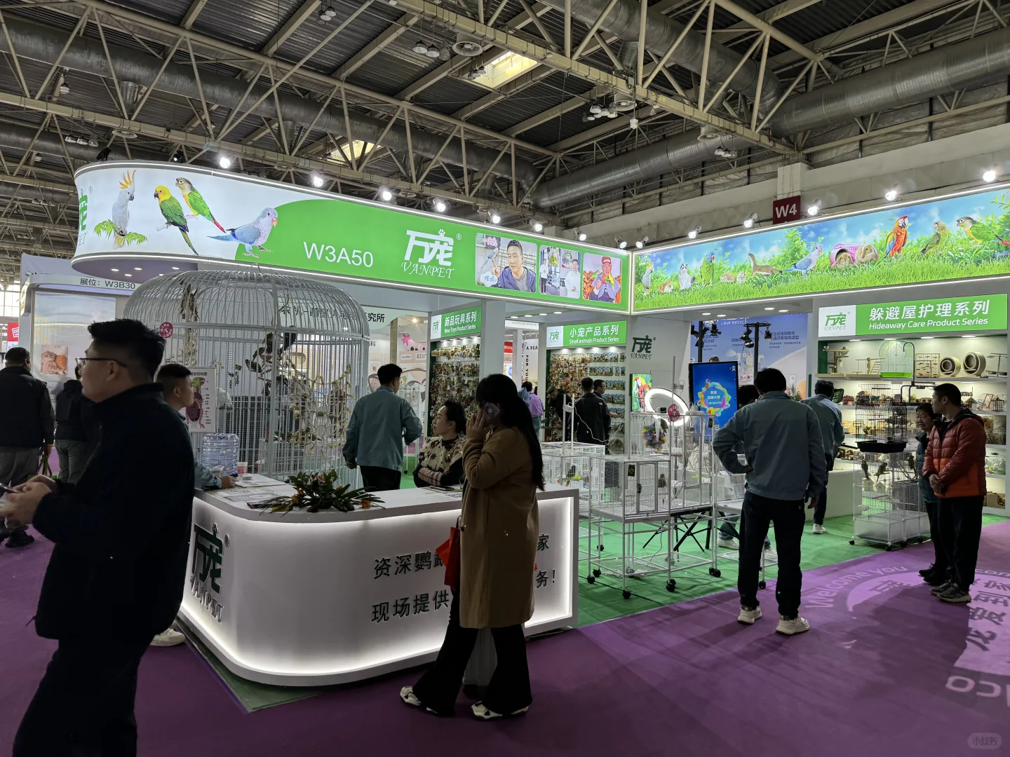 今天在京宠展！咱们养鸟人也是好起来了！