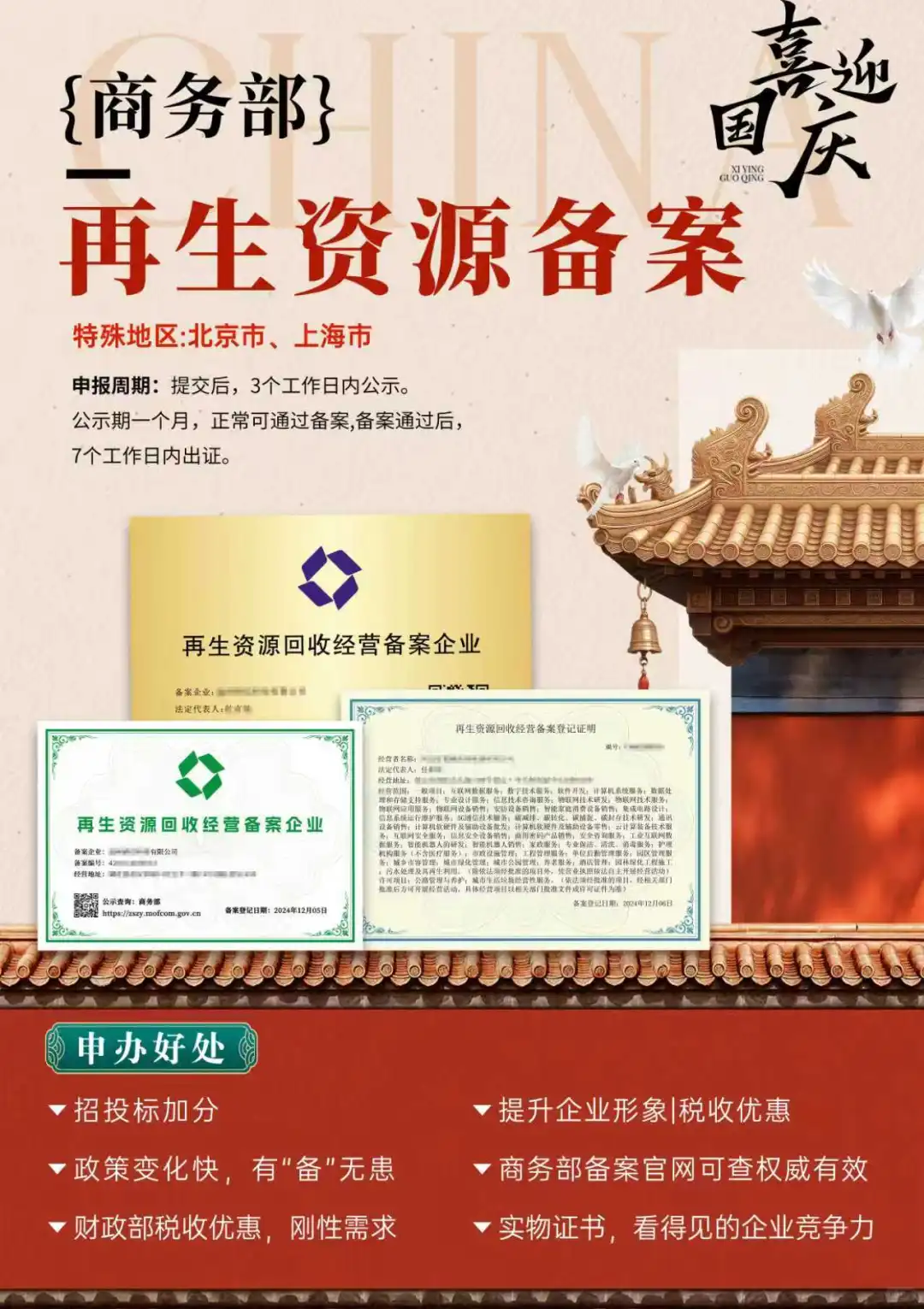 再生资源回收备案