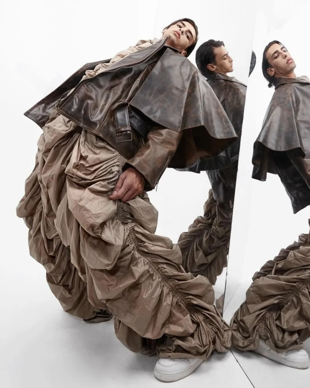 ?抽褶的神仙手法｜1秒让设计感翻倍！