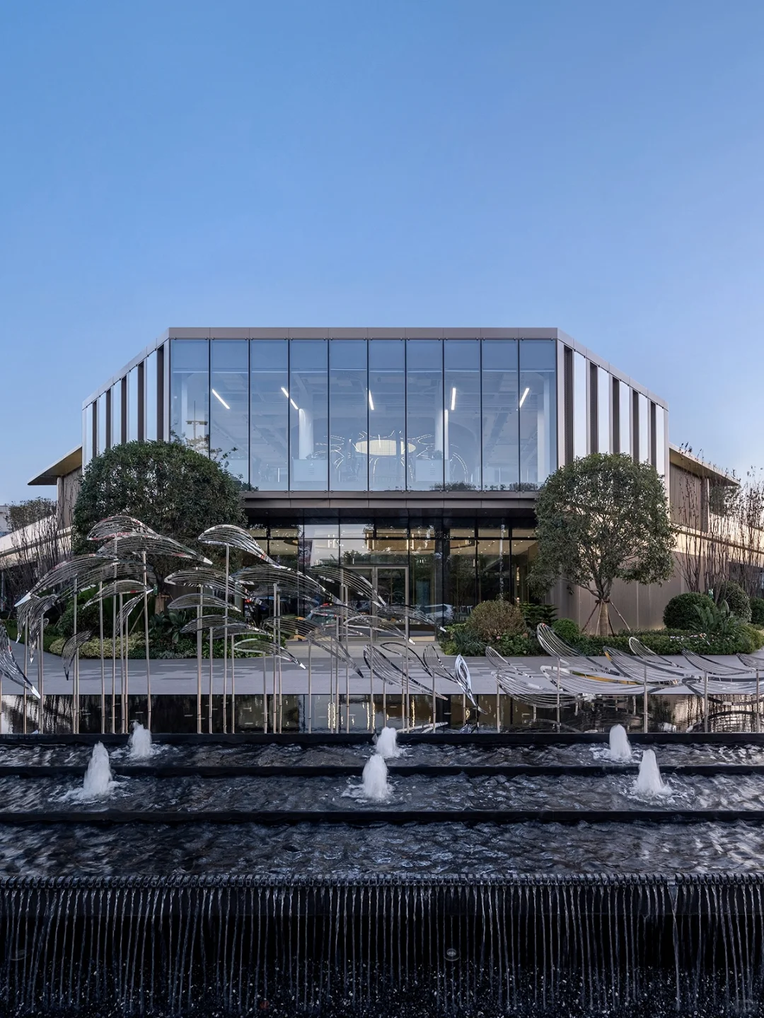 我们近期完成的一个售楼处 | UUA