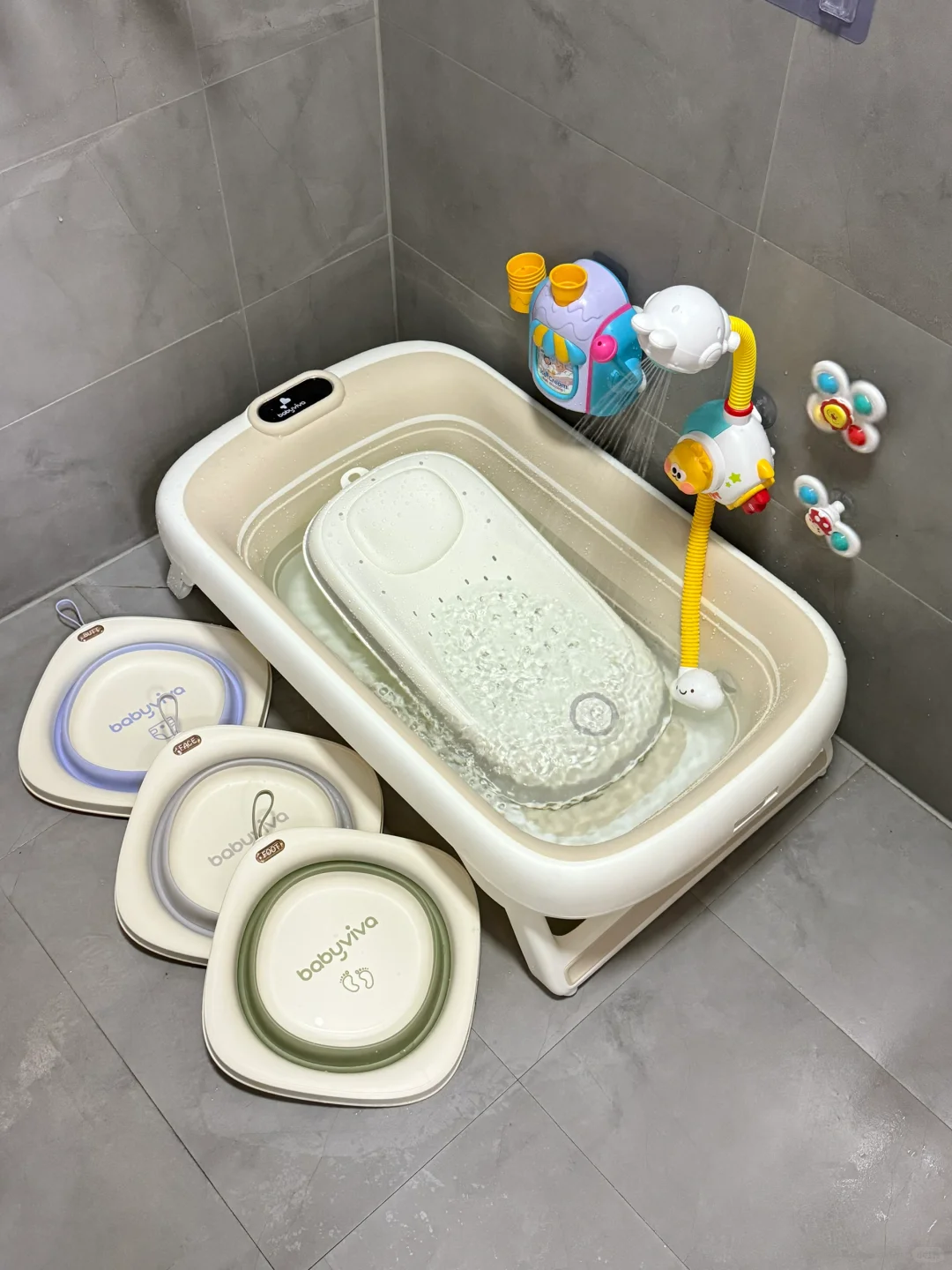 思路打开!有娃后浴室这样收纳!