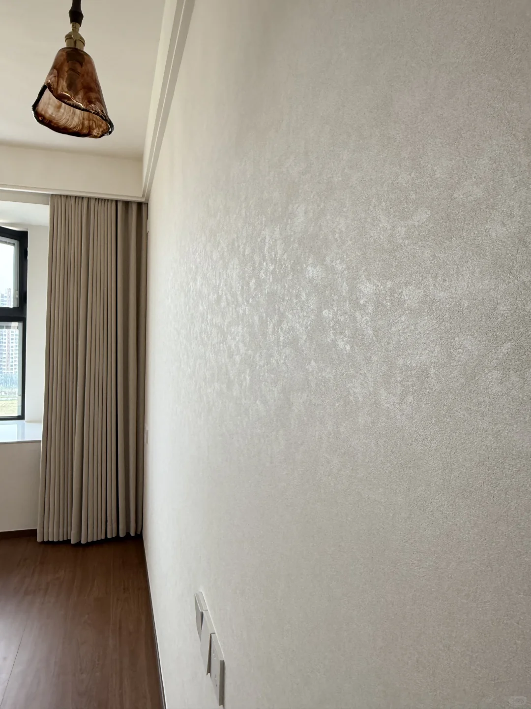 艺术漆墙布上墙！各种角度看效果，强推！